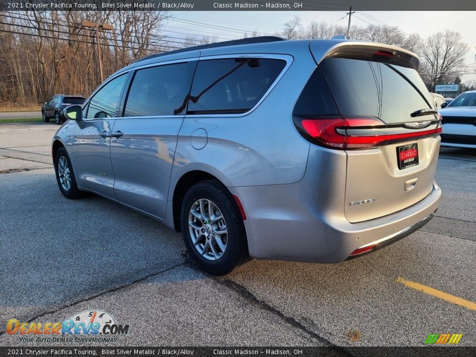 2021 Chrysler Pacifica Touring Billet Silver Metallic / Black/Alloy Photo #11