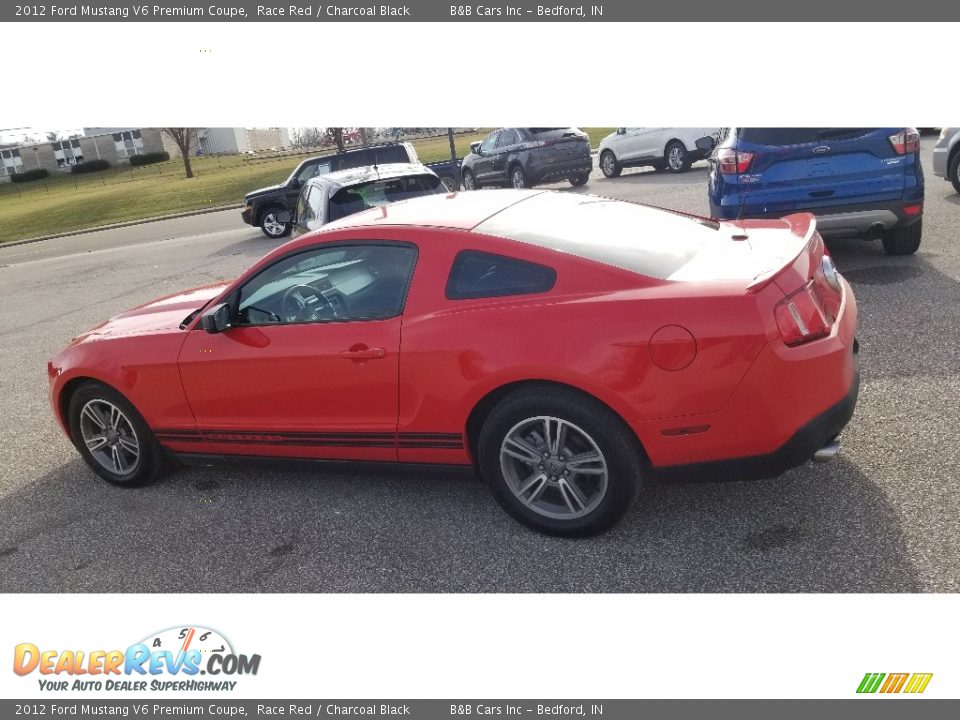 2012 Ford Mustang V6 Premium Coupe Race Red / Charcoal Black Photo #23