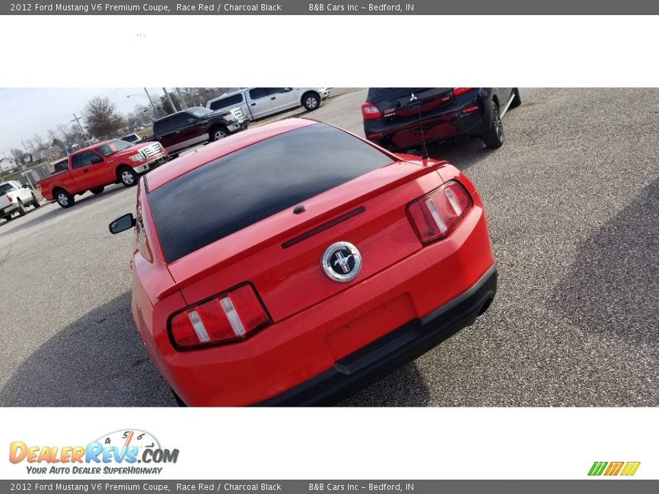 2012 Ford Mustang V6 Premium Coupe Race Red / Charcoal Black Photo #24