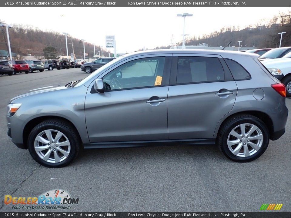 Mercury Gray 2015 Mitsubishi Outlander Sport ES AWC Photo #2