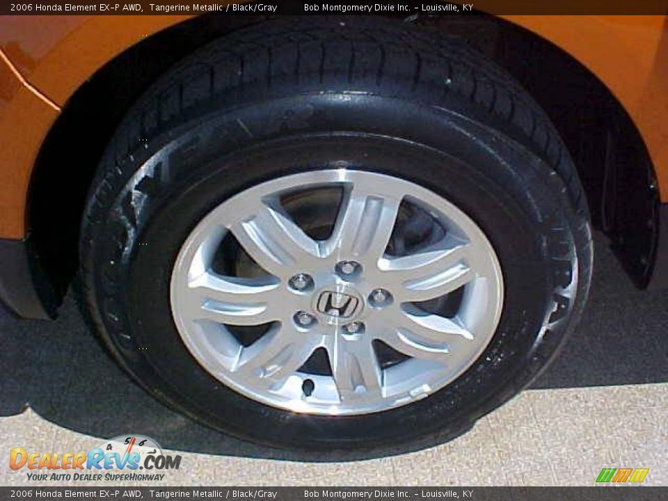 2006 Honda Element EX-P AWD Tangerine Metallic / Black/Gray Photo #4