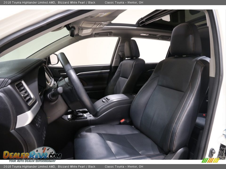 2018 Toyota Highlander Limited AWD Blizzard White Pearl / Black Photo #5
