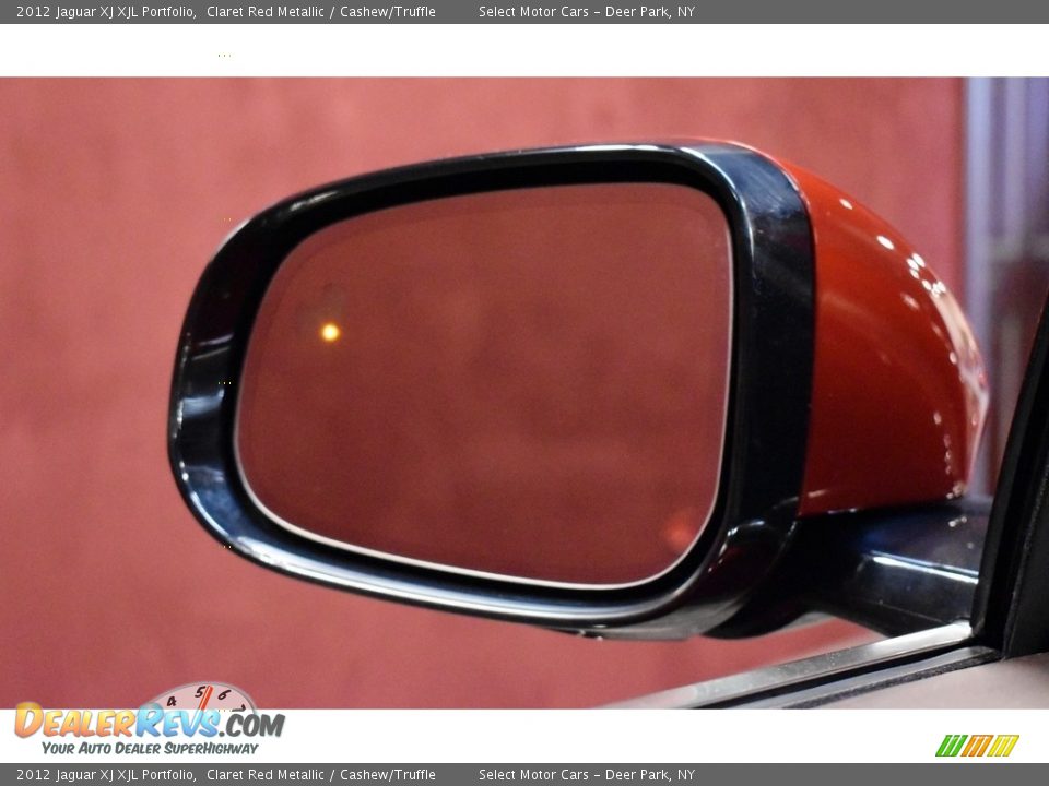 2012 Jaguar XJ XJL Portfolio Claret Red Metallic / Cashew/Truffle Photo #9