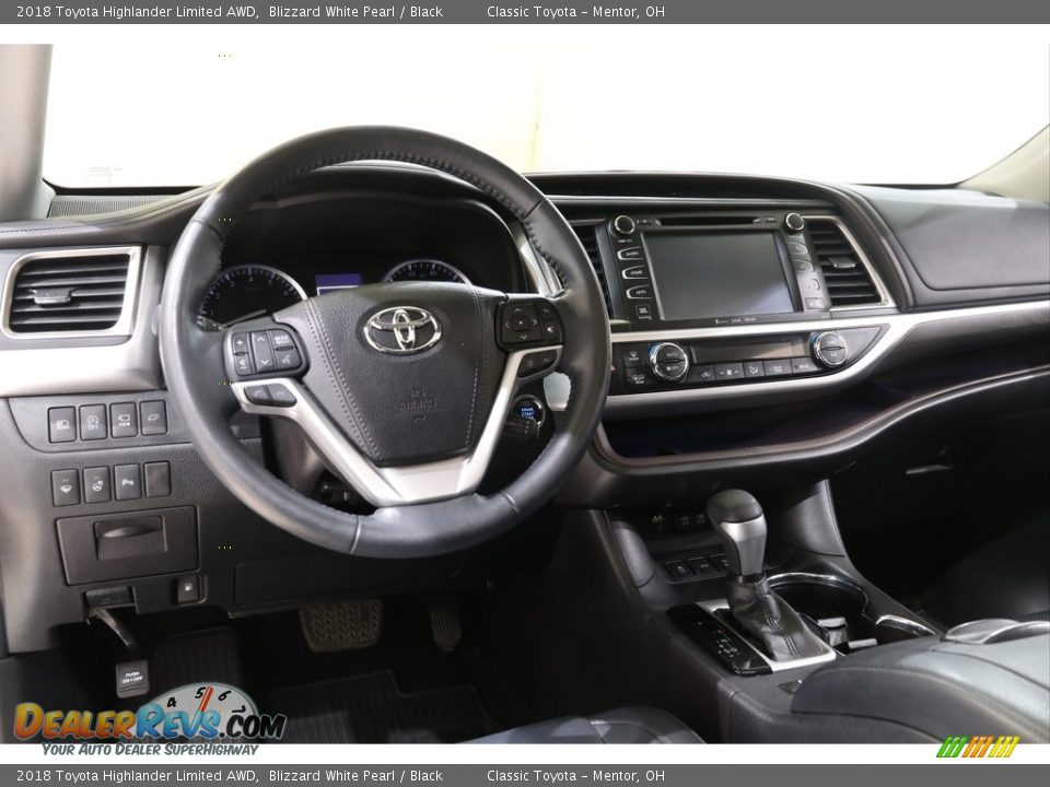 2018 Toyota Highlander Limited AWD Blizzard White Pearl / Black Photo #6