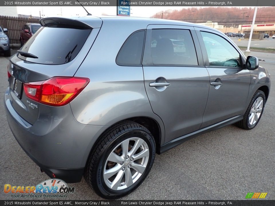 Mercury Gray 2015 Mitsubishi Outlander Sport ES AWC Photo #6