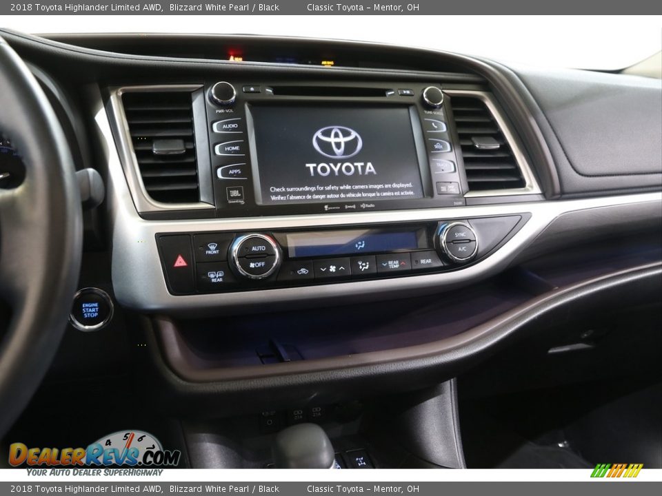 2018 Toyota Highlander Limited AWD Blizzard White Pearl / Black Photo #9