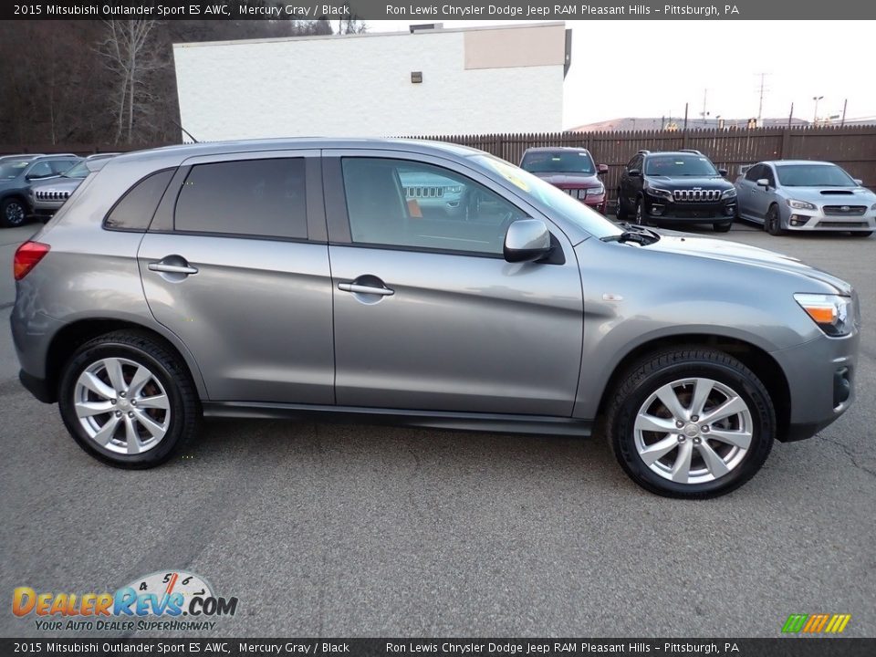 Mercury Gray 2015 Mitsubishi Outlander Sport ES AWC Photo #7