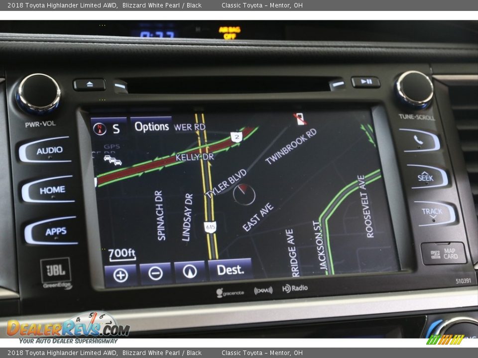2018 Toyota Highlander Limited AWD Blizzard White Pearl / Black Photo #11