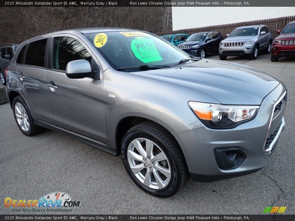 Front 3/4 View of 2015 Mitsubishi Outlander Sport ES AWC Photo #8