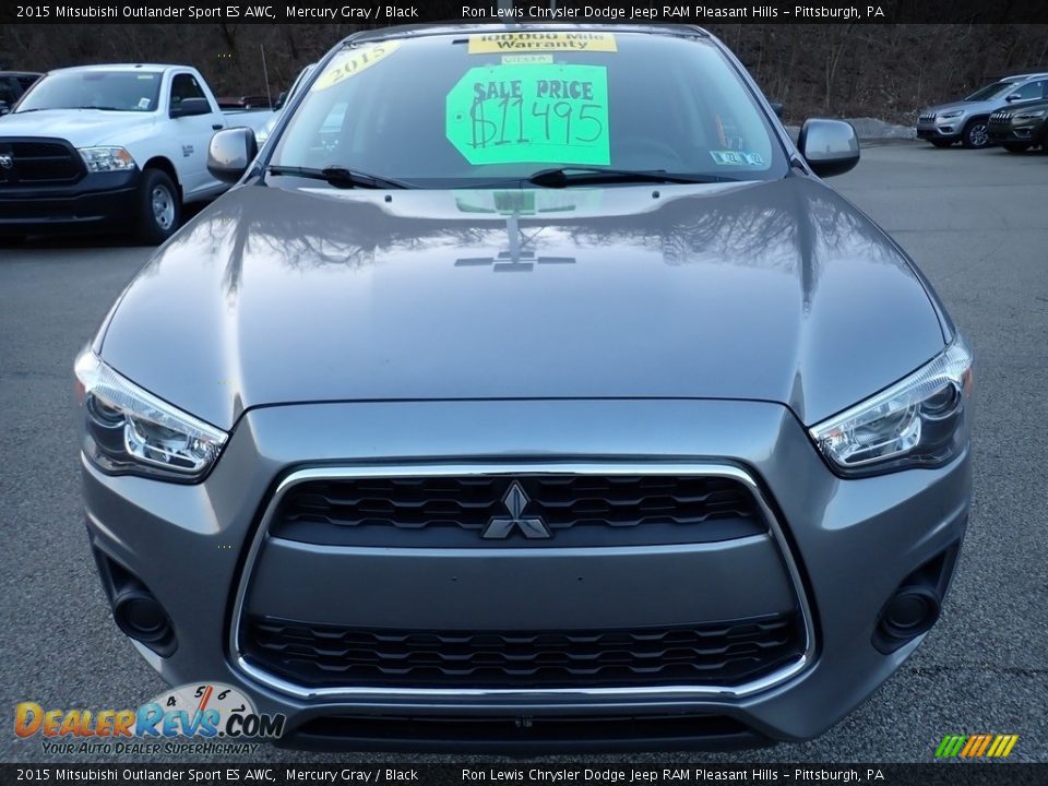 Mercury Gray 2015 Mitsubishi Outlander Sport ES AWC Photo #9