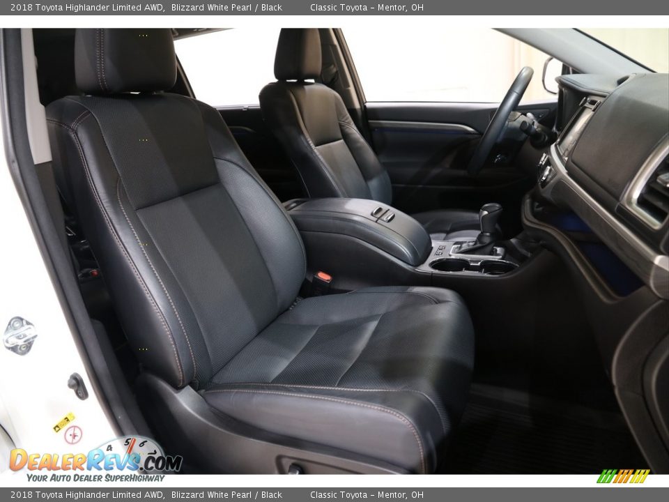 2018 Toyota Highlander Limited AWD Blizzard White Pearl / Black Photo #18
