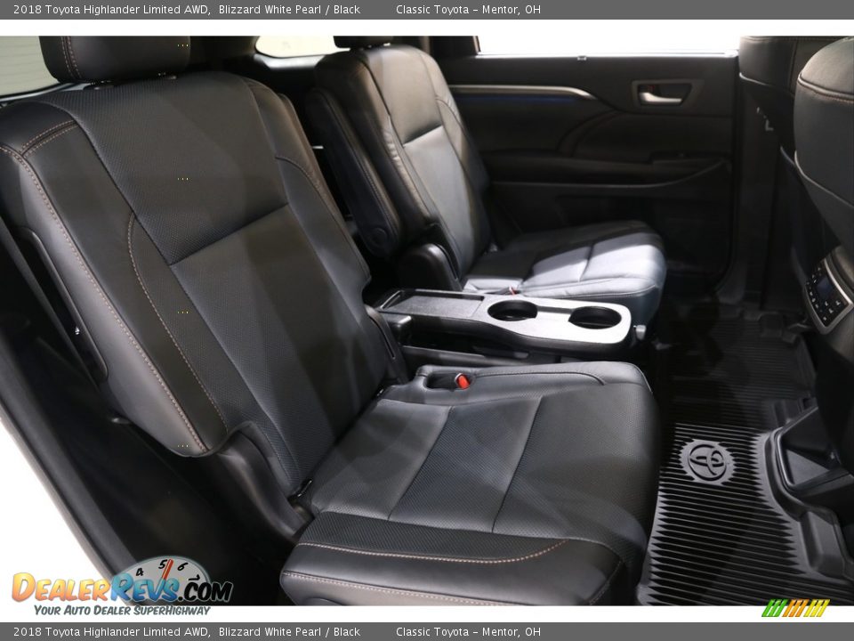 2018 Toyota Highlander Limited AWD Blizzard White Pearl / Black Photo #19