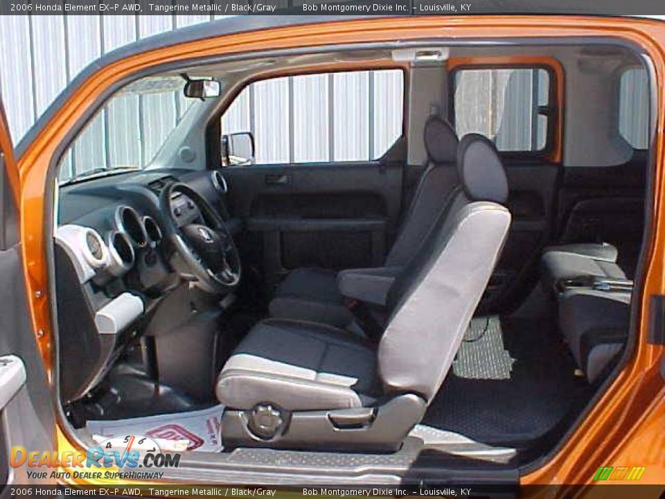 2006 Honda Element EX-P AWD Tangerine Metallic / Black/Gray Photo #6