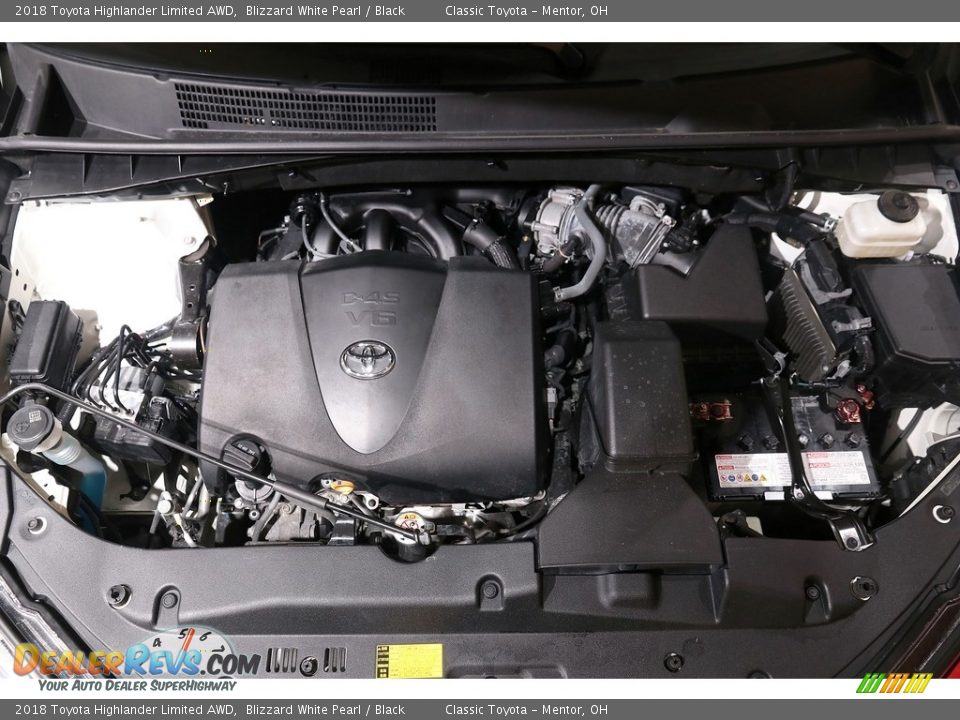 2018 Toyota Highlander Limited AWD Blizzard White Pearl / Black Photo #24