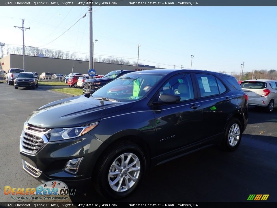 2020 Chevrolet Equinox LS AWD Nightfall Gray Metallic / Ash Gray Photo #1