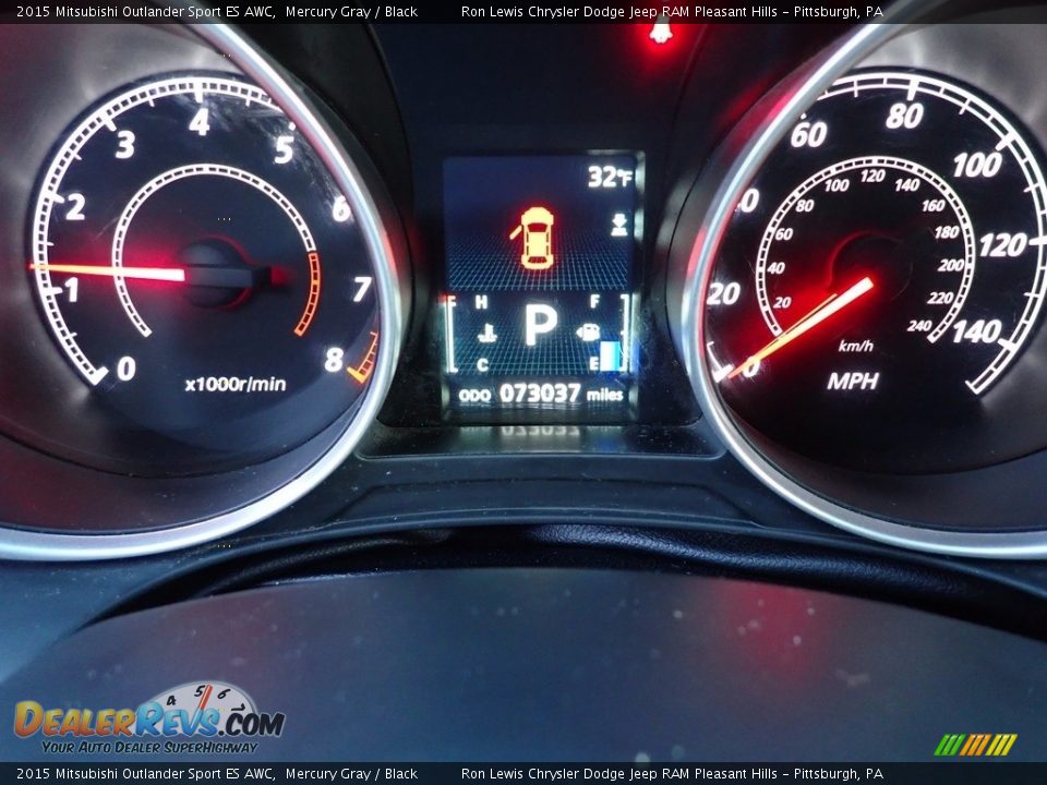 2015 Mitsubishi Outlander Sport ES AWC Gauges Photo #20