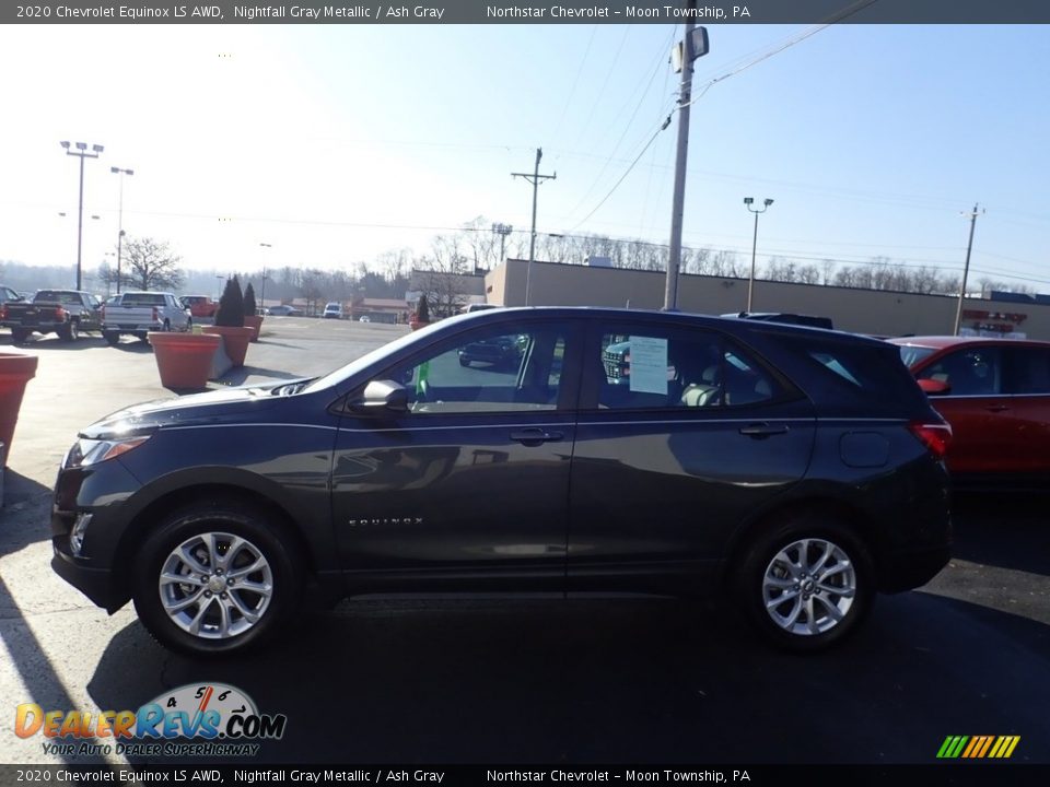 2020 Chevrolet Equinox LS AWD Nightfall Gray Metallic / Ash Gray Photo #2