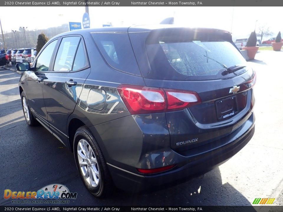 2020 Chevrolet Equinox LS AWD Nightfall Gray Metallic / Ash Gray Photo #3