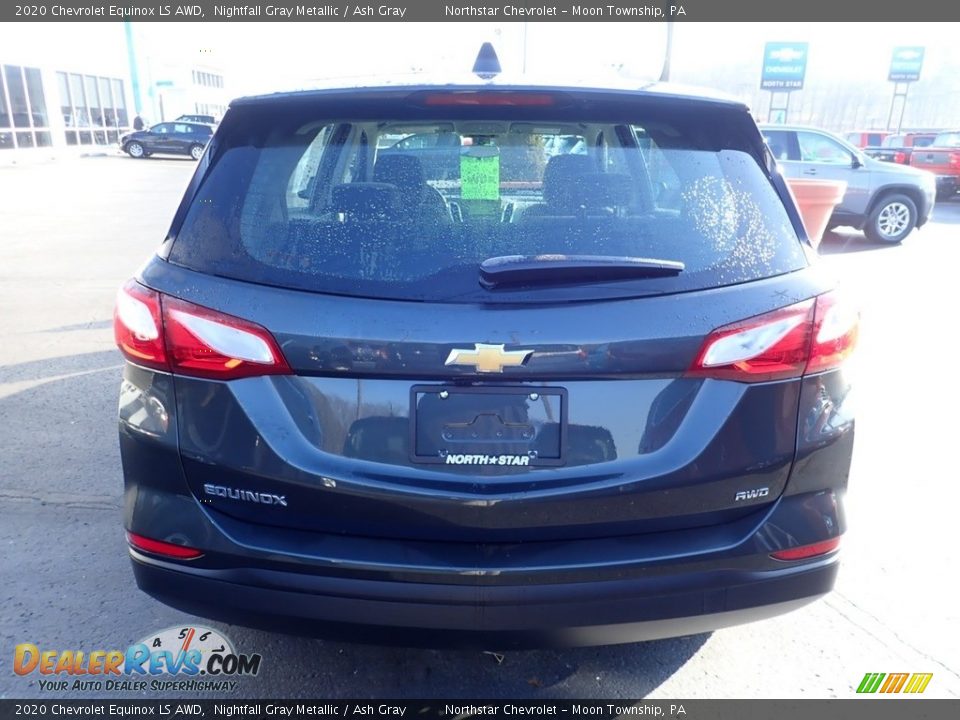 2020 Chevrolet Equinox LS AWD Nightfall Gray Metallic / Ash Gray Photo #4