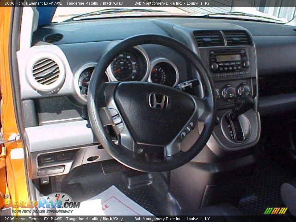 2006 Honda Element EX-P AWD Tangerine Metallic / Black/Gray Photo #7
