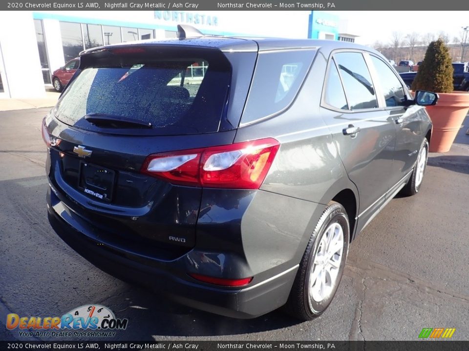 2020 Chevrolet Equinox LS AWD Nightfall Gray Metallic / Ash Gray Photo #6