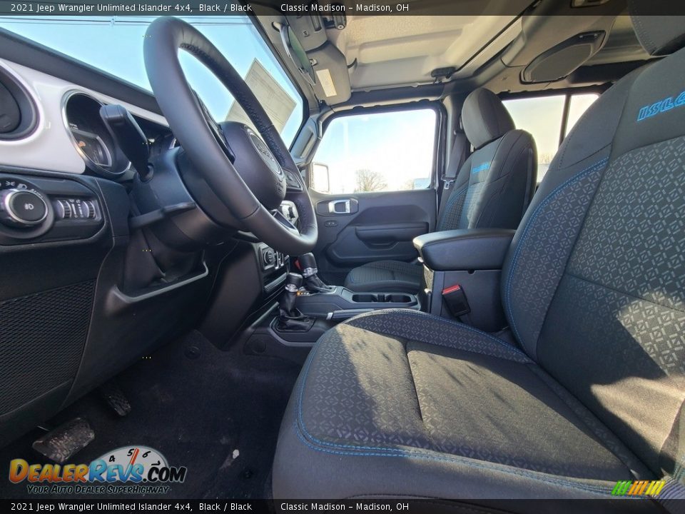 2021 Jeep Wrangler Unlimited Islander 4x4 Black / Black Photo #2