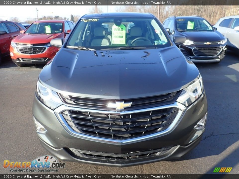 2020 Chevrolet Equinox LS AWD Nightfall Gray Metallic / Ash Gray Photo #9