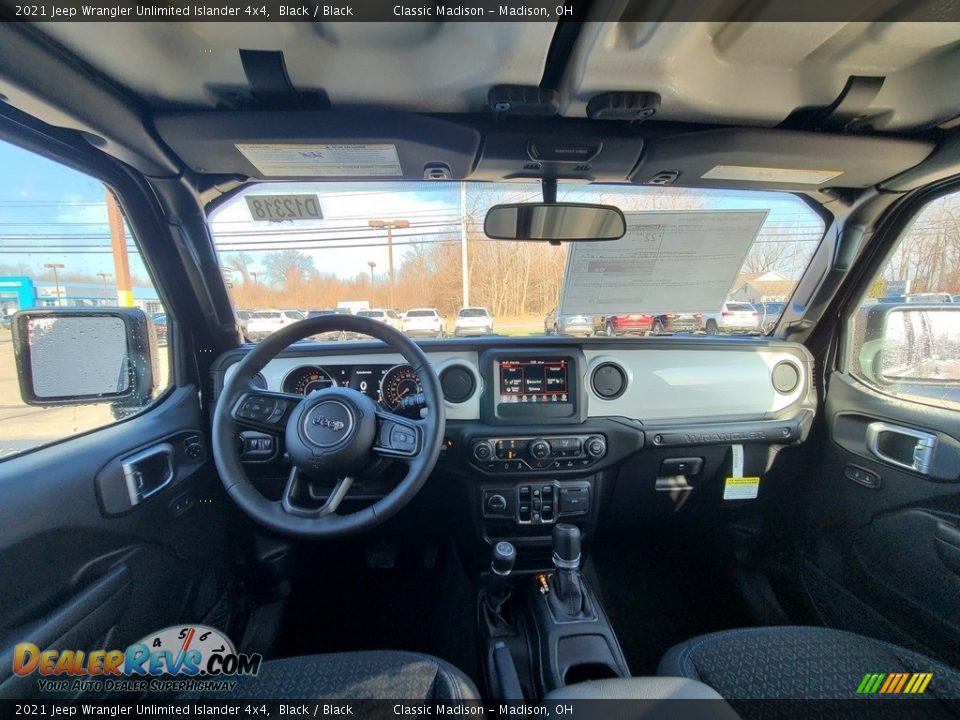 2021 Jeep Wrangler Unlimited Islander 4x4 Black / Black Photo #4