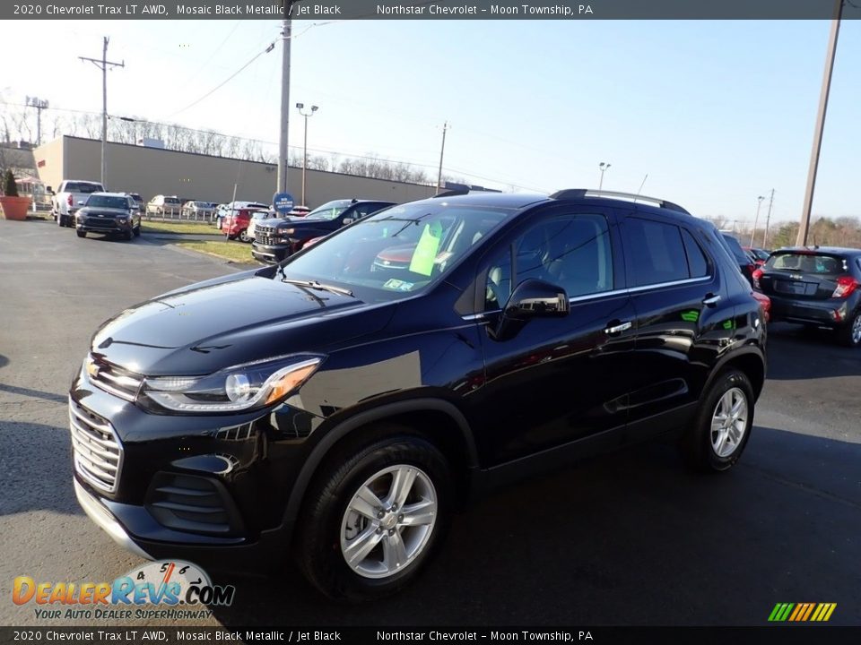 2020 Chevrolet Trax LT AWD Mosaic Black Metallic / Jet Black Photo #1