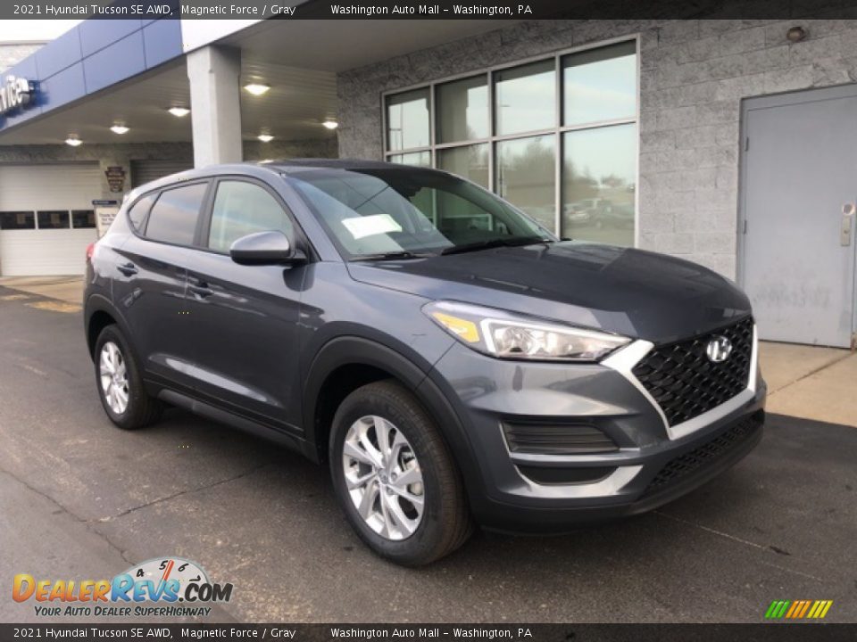 2021 Hyundai Tucson SE AWD Magnetic Force / Gray Photo #1