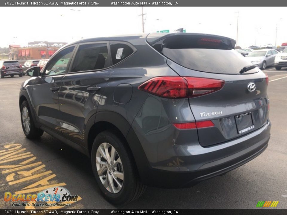 2021 Hyundai Tucson SE AWD Magnetic Force / Gray Photo #3