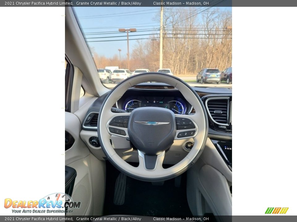 2021 Chrysler Pacifica Hybrid Limited Steering Wheel Photo #7