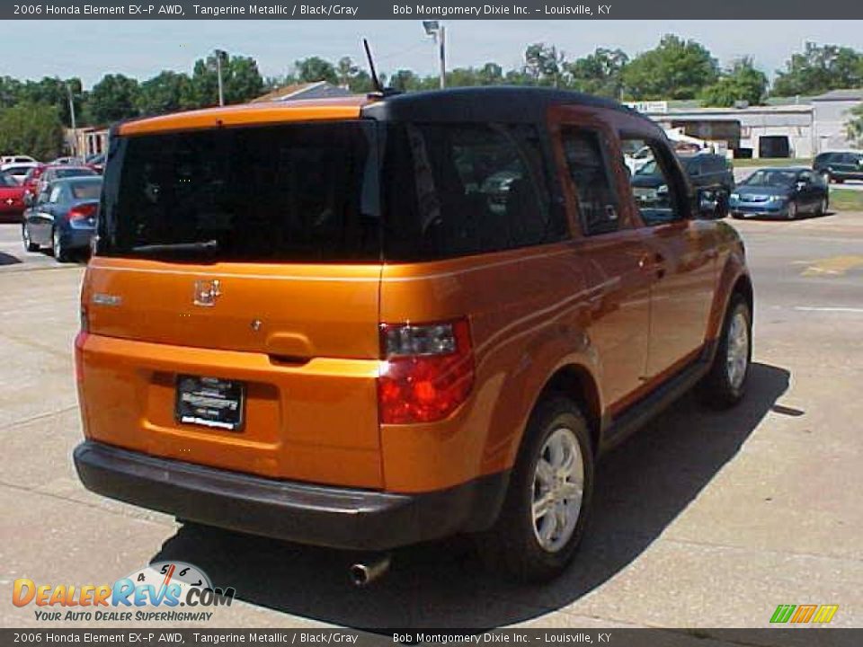 2006 Honda Element EX-P AWD Tangerine Metallic / Black/Gray Photo #9