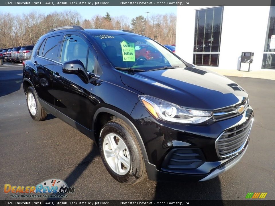 2020 Chevrolet Trax LT AWD Mosaic Black Metallic / Jet Black Photo #8