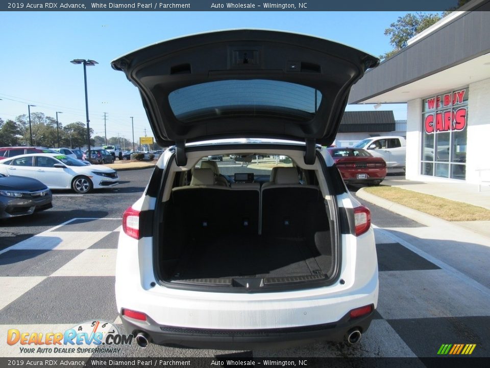 2019 Acura RDX Advance White Diamond Pearl / Parchment Photo #5
