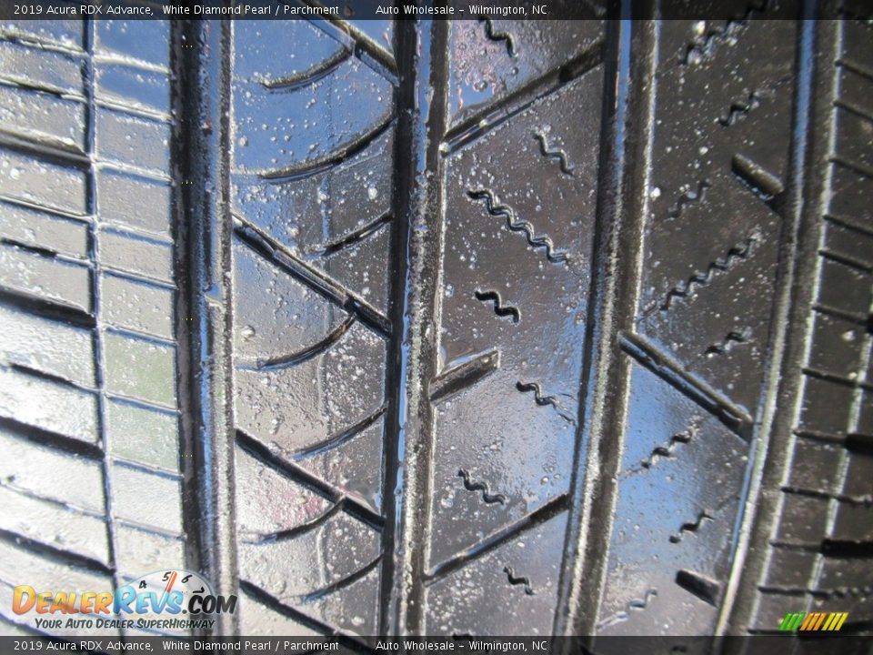 2019 Acura RDX Advance White Diamond Pearl / Parchment Photo #8