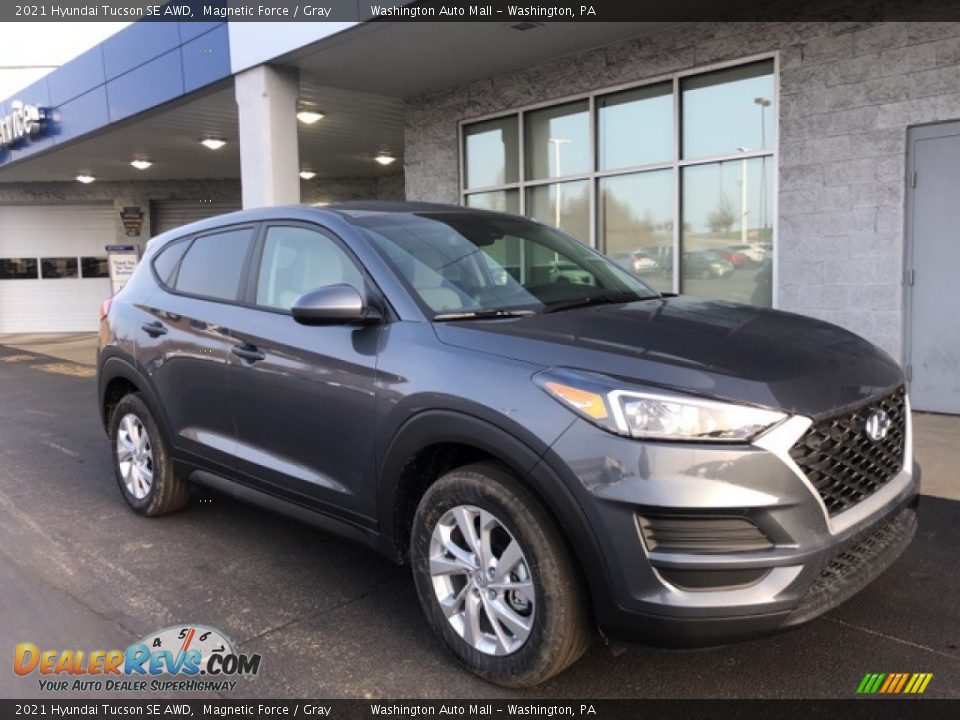 2021 Hyundai Tucson SE AWD Magnetic Force / Gray Photo #1