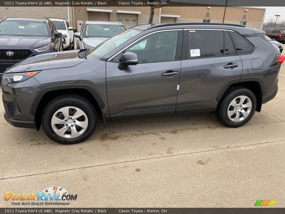 2021 Toyota RAV4 LE AWD Magnetic Gray Metallic / Black Photo #1