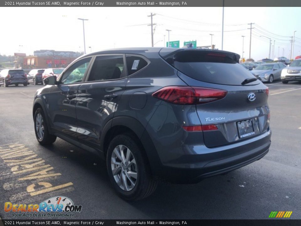 2021 Hyundai Tucson SE AWD Magnetic Force / Gray Photo #3