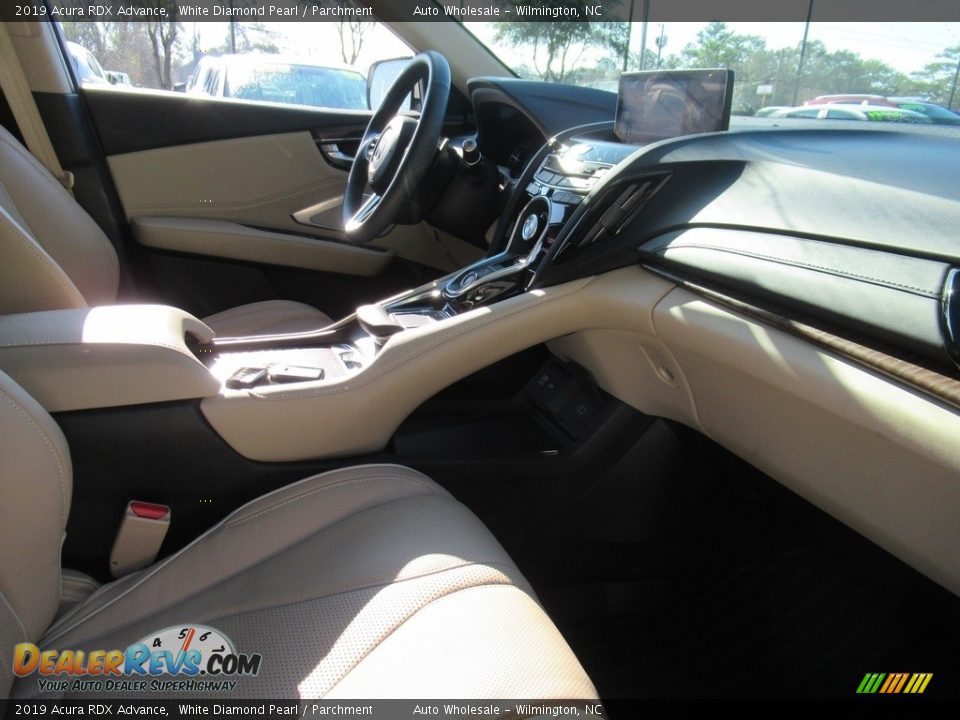 2019 Acura RDX Advance White Diamond Pearl / Parchment Photo #11