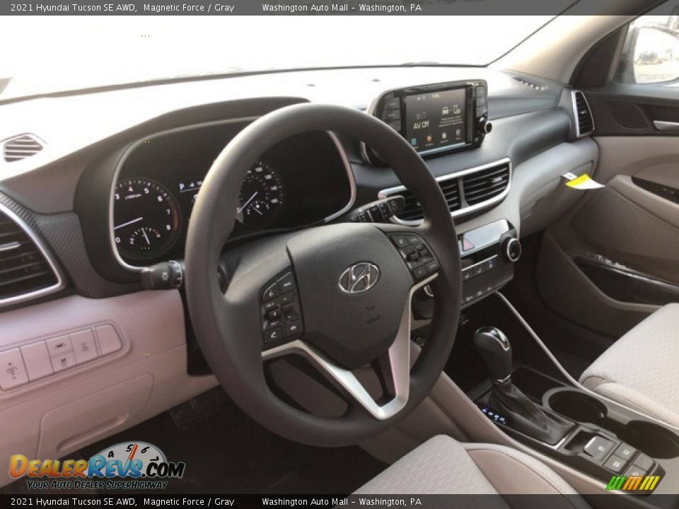 2021 Hyundai Tucson SE AWD Magnetic Force / Gray Photo #4