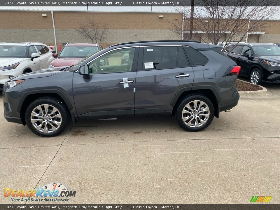 2021 Toyota RAV4 Limited AWD Magnetic Gray Metallic / Light Gray Photo #1