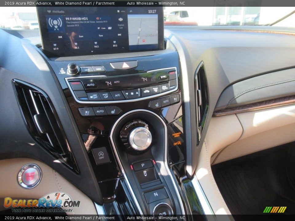 2019 Acura RDX Advance White Diamond Pearl / Parchment Photo #17