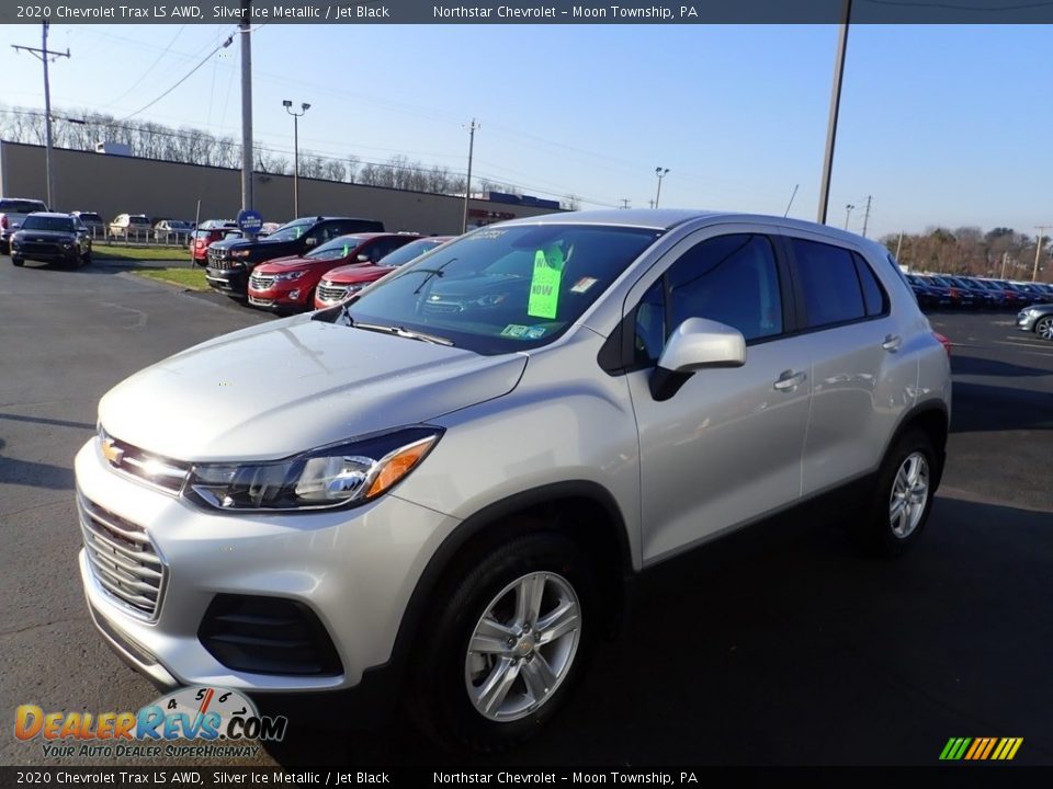 2020 Chevrolet Trax LS AWD Silver Ice Metallic / Jet Black Photo #1