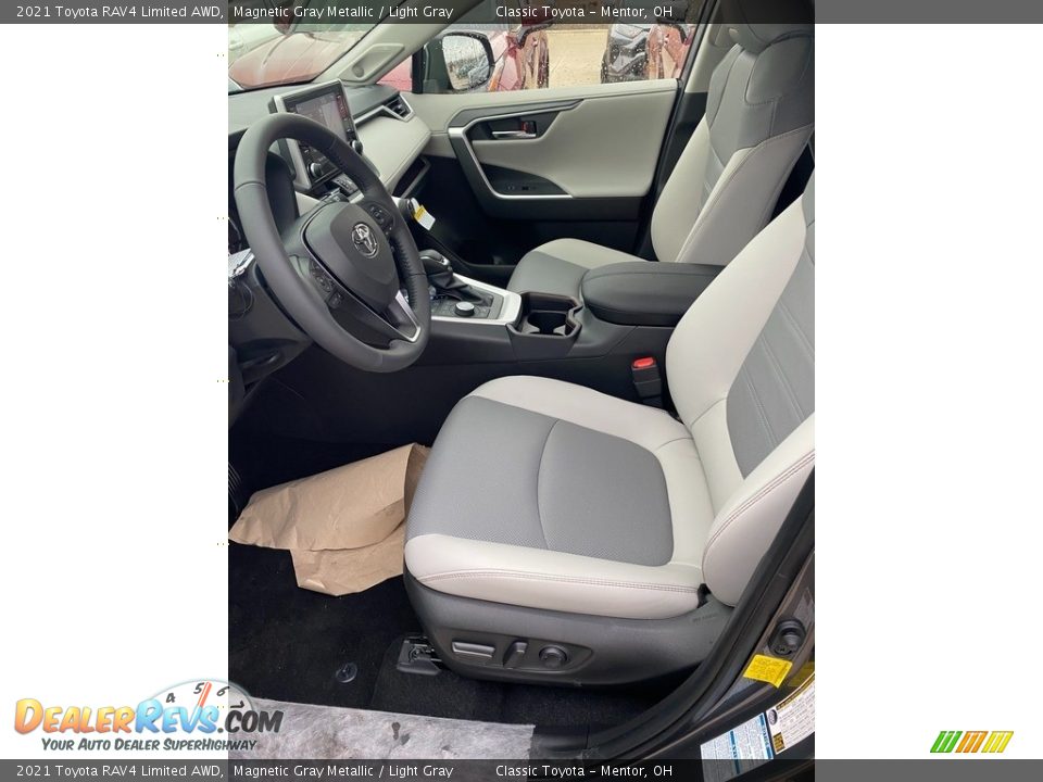 2021 Toyota RAV4 Limited AWD Magnetic Gray Metallic / Light Gray Photo #2