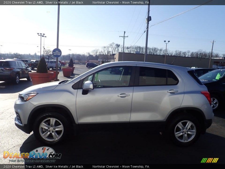 2020 Chevrolet Trax LS AWD Silver Ice Metallic / Jet Black Photo #2