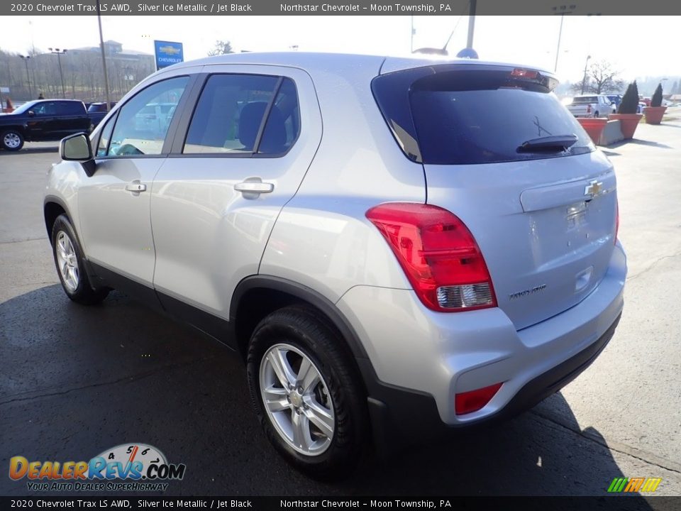 2020 Chevrolet Trax LS AWD Silver Ice Metallic / Jet Black Photo #3