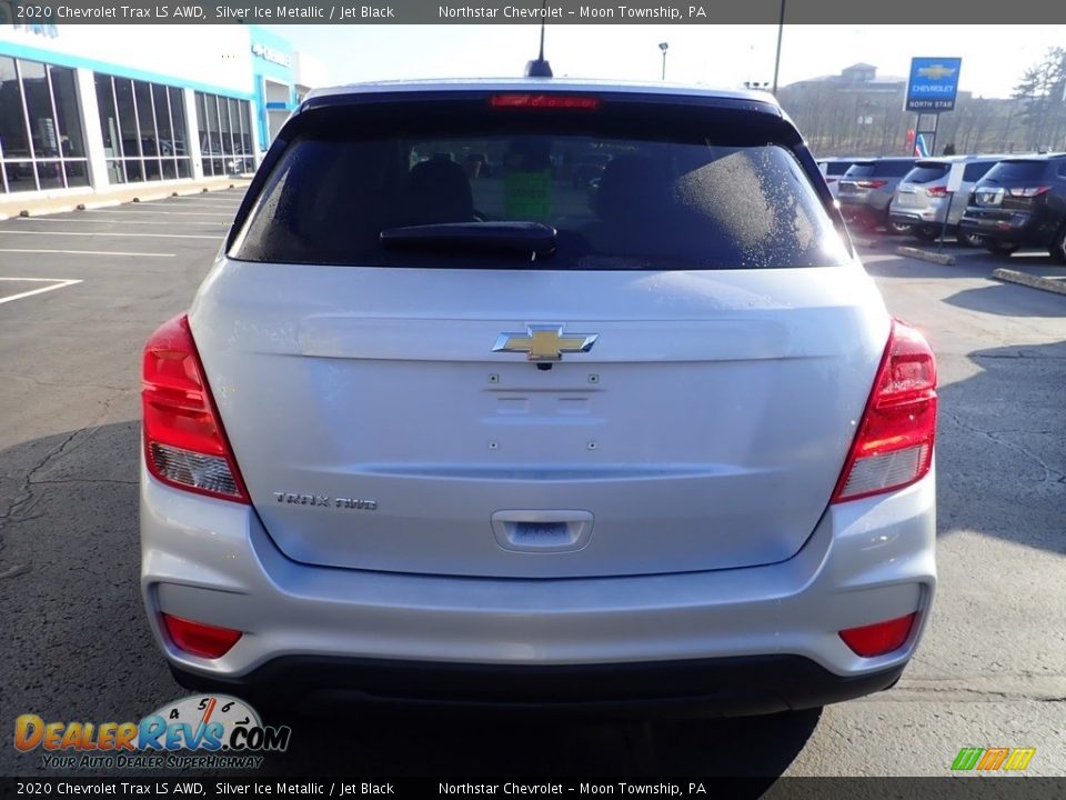 2020 Chevrolet Trax LS AWD Silver Ice Metallic / Jet Black Photo #4