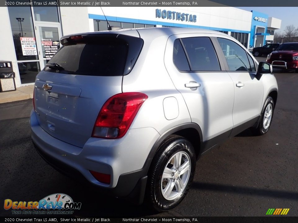 2020 Chevrolet Trax LS AWD Silver Ice Metallic / Jet Black Photo #6