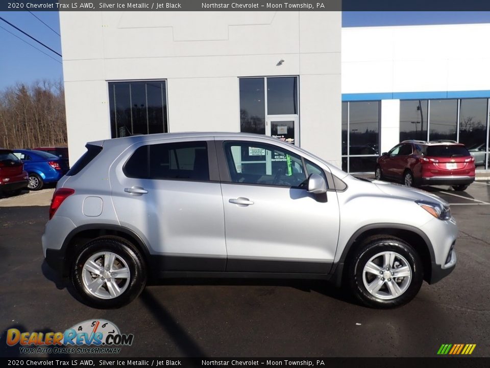 2020 Chevrolet Trax LS AWD Silver Ice Metallic / Jet Black Photo #7